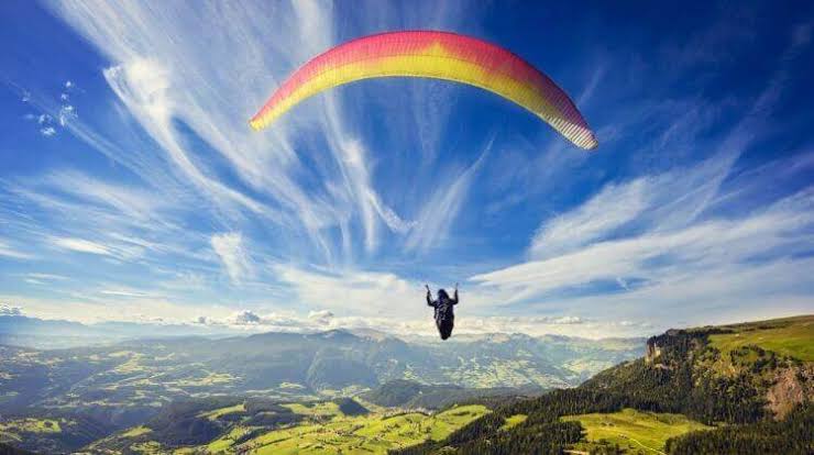 Paragliding in Kashmir